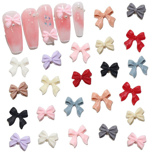 200x acrylic bow nail - acrylic,