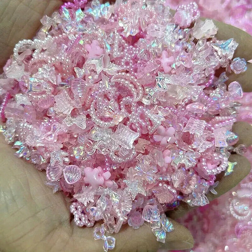 50pcs light pink mixed - pink, style
