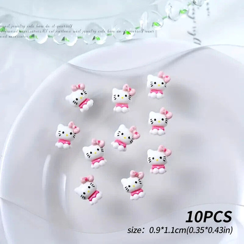 10pcs sanrio pink hello - 10pcs, kitty