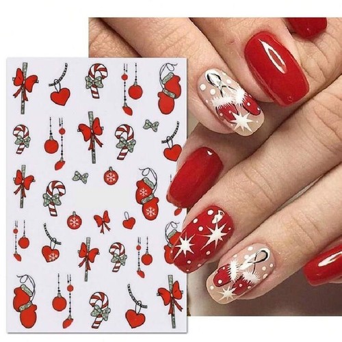 Nail art stickers - stickers, christmas