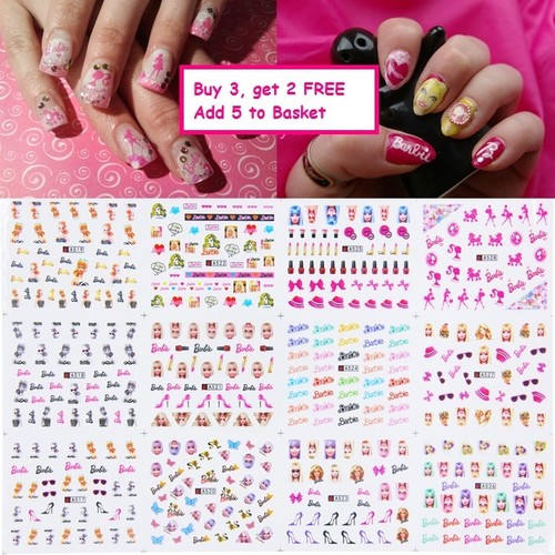 Nail art water decals - water, stickers