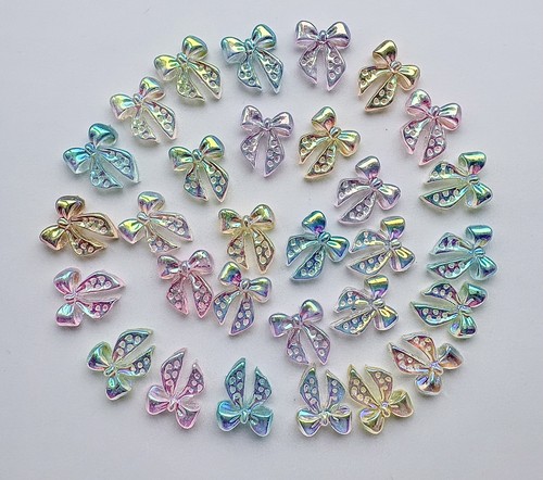 30pcs polka dot nail charms - dot,