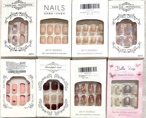 Press nails heart flower - press,