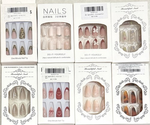 Press nails rhinestone - 8,