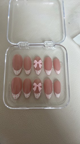Bow press nails - bow, on