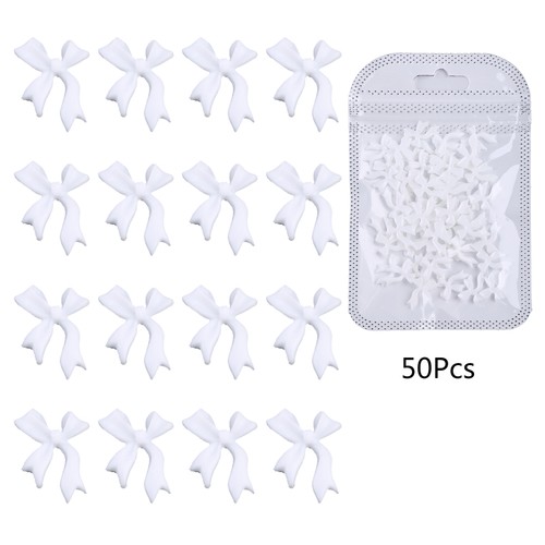 50pcs simple bowknots - bowknots, art