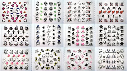 Halloween nail art - 3d,
