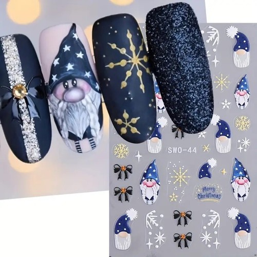 Nail art stickers christmas - stickers,