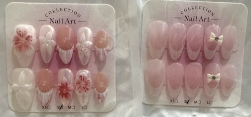 Sets press on nails - 2, 3d