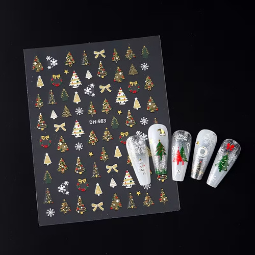Nail art stickers featuring - nail,