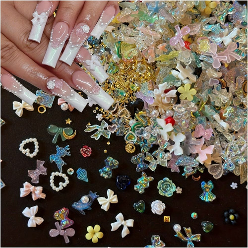 25g mixed nail art charms - nail,