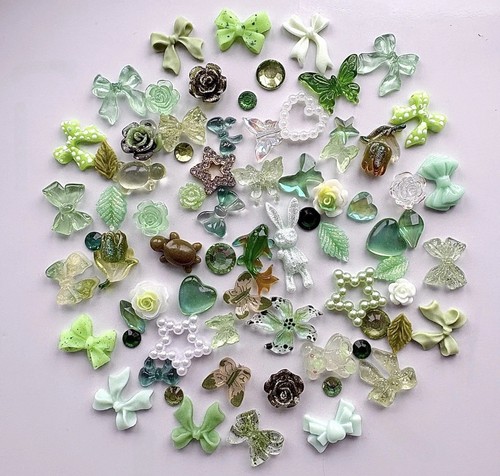 70pcs mixed green - 70pcs,