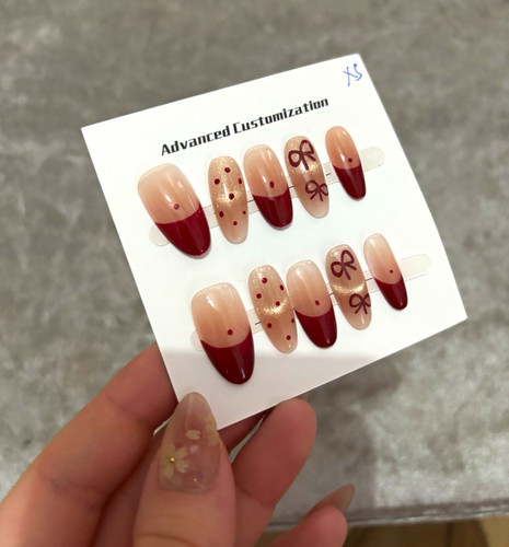 Nude burgundy red gold glitter - burgundy,