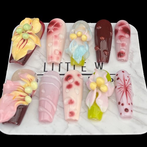 Floral candy press - 3d,