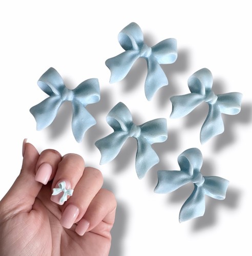 20pcs pastel blue - 20pcs, bows